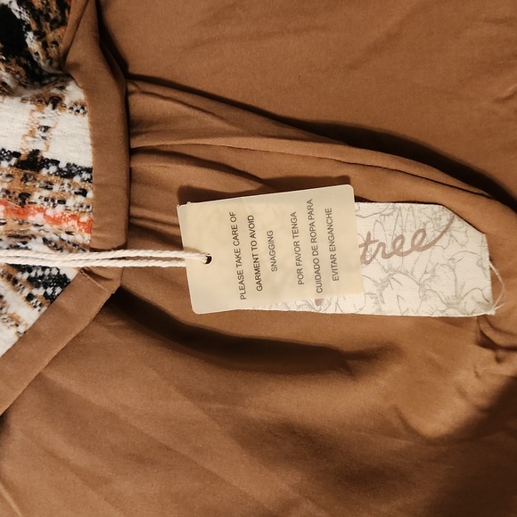 NWT Mystree plaid coat - Picture 7 of 9